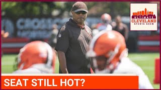 Is Joe Woods seat still HOT even after the Cleveland Browns defense DOMINATED the Bengals