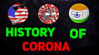 [HISTORY OF CORONA]⚠ In Nutshell || [CRAZY PANDEMIC]⚔ #shorts #countryballs #geography #mapping