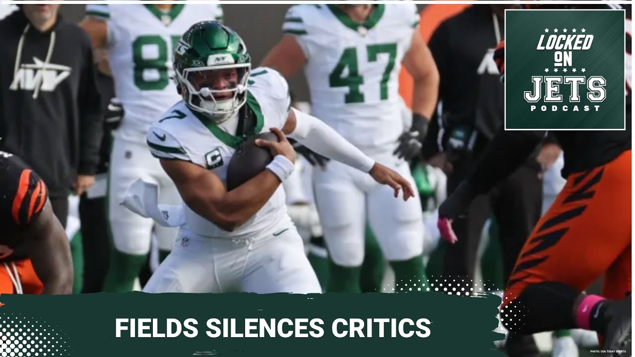 Justin Fields SILENCES Critics In THRILLING Win Over Cincinnati | Young New York Jets Show GROWTH Justin Fields SILENCES Critics In THRILLING Win Over Cincinnati | Young New York Jets Show GROWTH