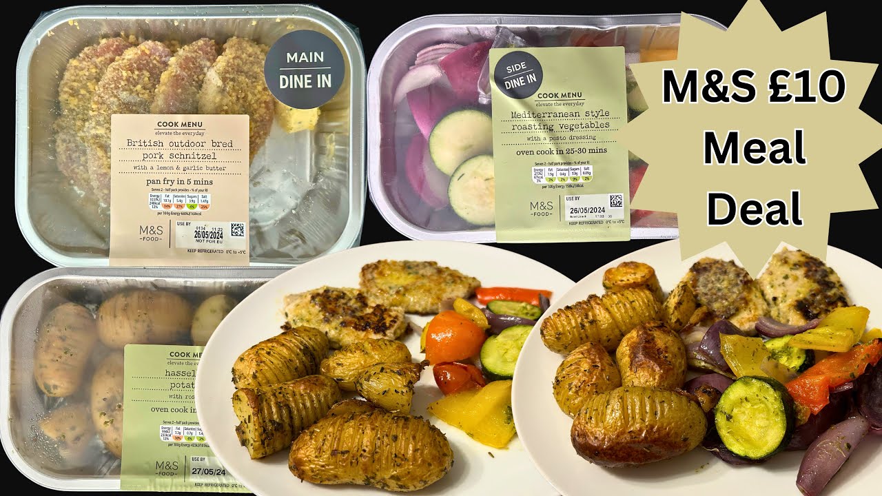 M&S £10 Meal Deal - YouTube
