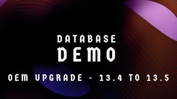 OEM UPGRADE 13.4 TO 13.5