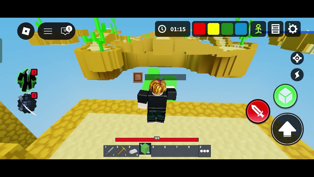 لعبة ماب bed wars في روبلوكس 🔥🔥