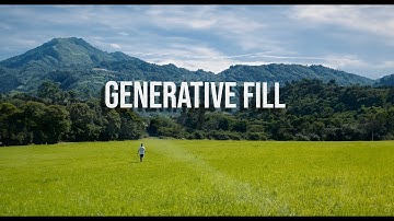 Using Photoshop Generative Fill AI  to create Matte Painting