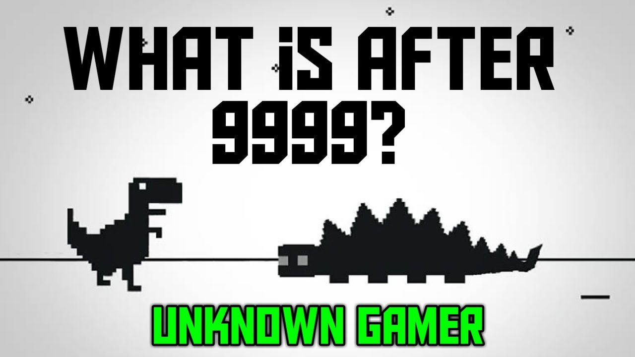 Google Dinosaur Game World Record