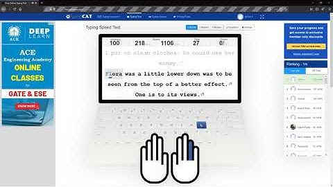 The Typing Cat - Automated Typing Test