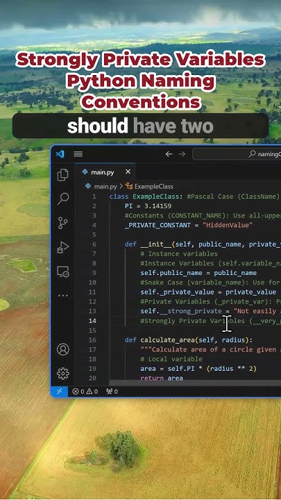 Strongly Private Variables Python Variable Naming Conventions # ...