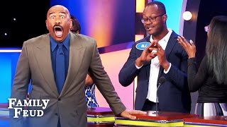 Steve Harvey makes Alexis regret coming on the Feud!!