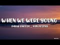 David Guetta _ Kim Petras - When We Were Young (Lyrics) - (The Logical Song)