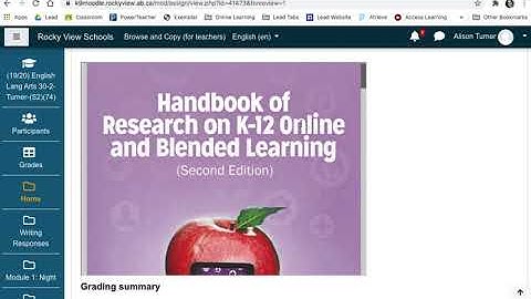 How to embed a PDF into Moodle for content and student collaborative annotation.