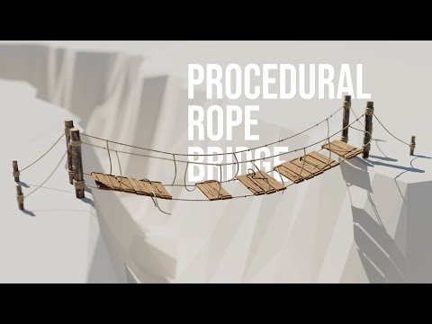 Procedural Rope Bridge