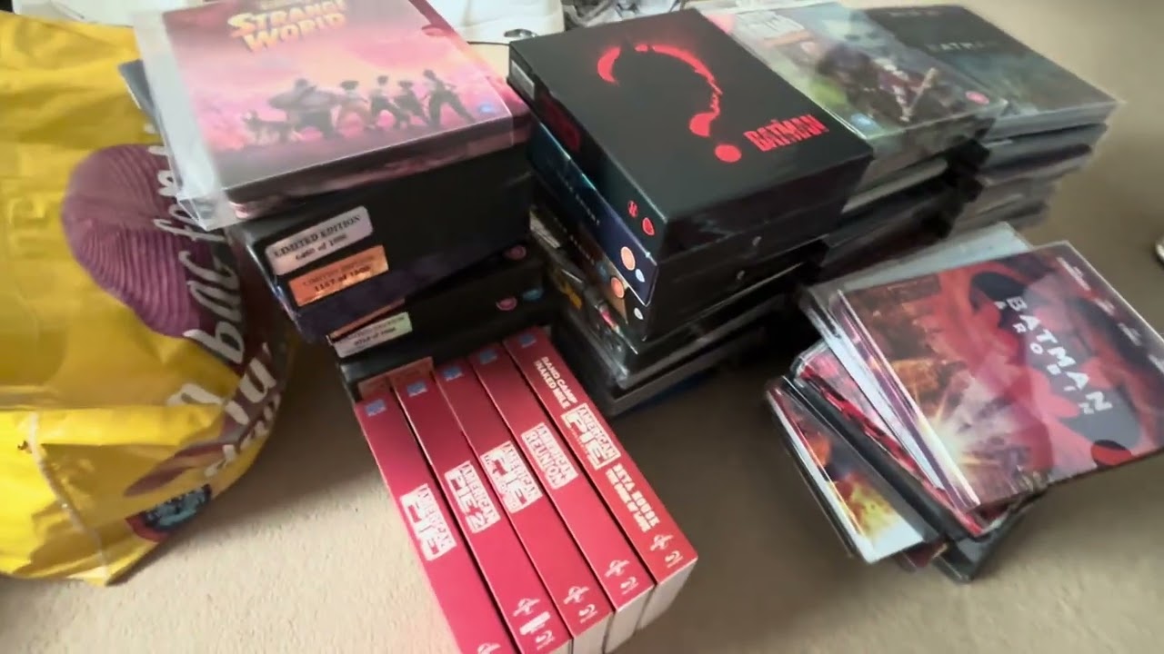 Downsizing the steel book collection is this because I’ve been stolen???