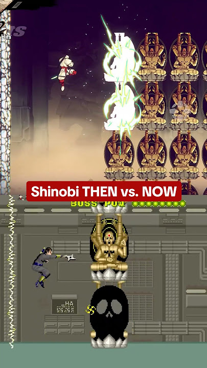 Shinobi: Art of Vengeance paying homage to the original SEGA series