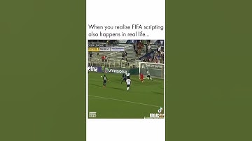 FIFA Scripting In Real Life 💀 #football #shorts