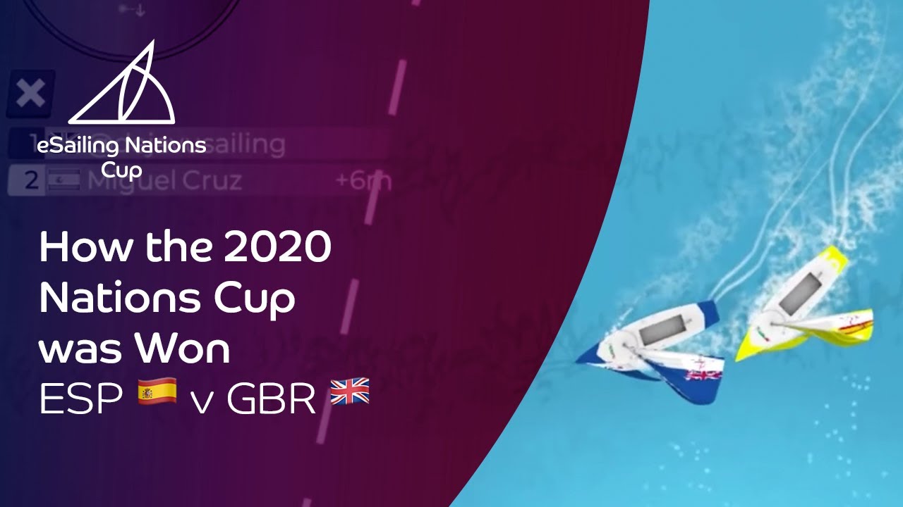 How the Nations Cup was Won: ESP v GBR | eSailing Nations Cup 2020