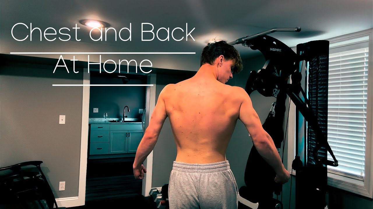 Chest And Back Exercise At Home! - YouTube