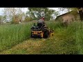 City Violates Their Own Mowing Policy - Cutting Crazy Tall Grass with Lawn Care Juggernaut