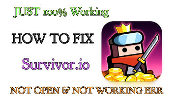 How to Fix Survivor.io App Not Working Problem Android & Ios - Not Open Problem Solved| AllTechapple