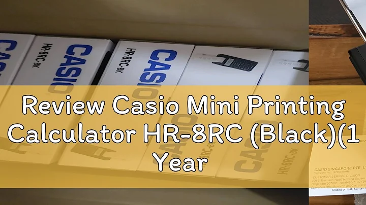 Review Casio Mini Printing Calculator HR-8RC (Black)(1 Year Local Warranty)
