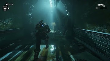 "Gears 5" gameplay on pc, on keyboard and mouse