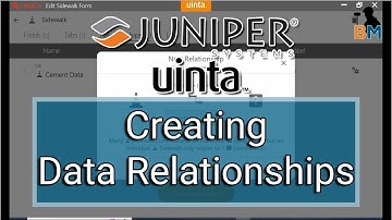 Juniper Uinta: Creating Data Relationships | Bench Mark
