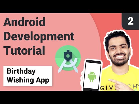 #2. Add XML Layouts in Android Studio | Creating new Emulator | Android Development Tutorial 2021