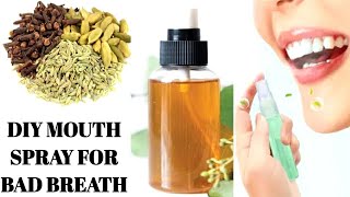 Diy Mouth Freshner Spraydiy Natural Mouth Spraybad Breath Remedy In Hindiherbal Mouth Wash