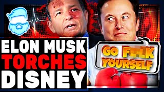 Elon Musk TORCHES Disney CEO Bob Iger To HIS FACE & Triggers MASSIVE Cancellations Of Disney Plus!