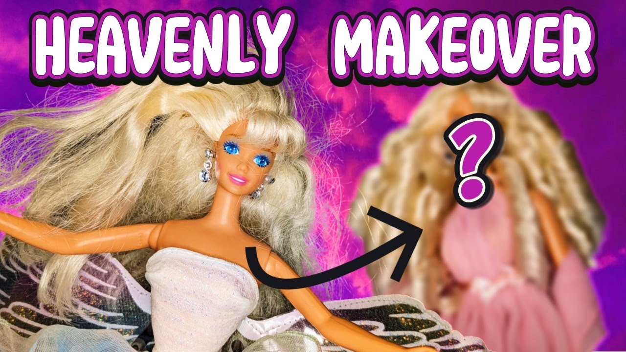 Она вернулась! Восстановление куклы Барби «Принцесса-ангел» 1996 года выпуска (полное преображение!)