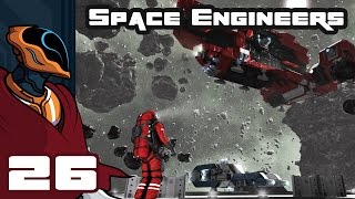 Let's Play Space Engineers Multiplayer - PC Gameplay Part 26 - Capital Ship Builder Challenge, Pt 2