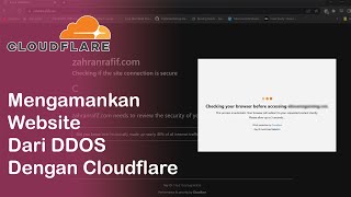 Cara Setting DNS Domain Cloudflare: Menyembunyikan IP, Melindungi dari DDOS pada Website | Tutorial