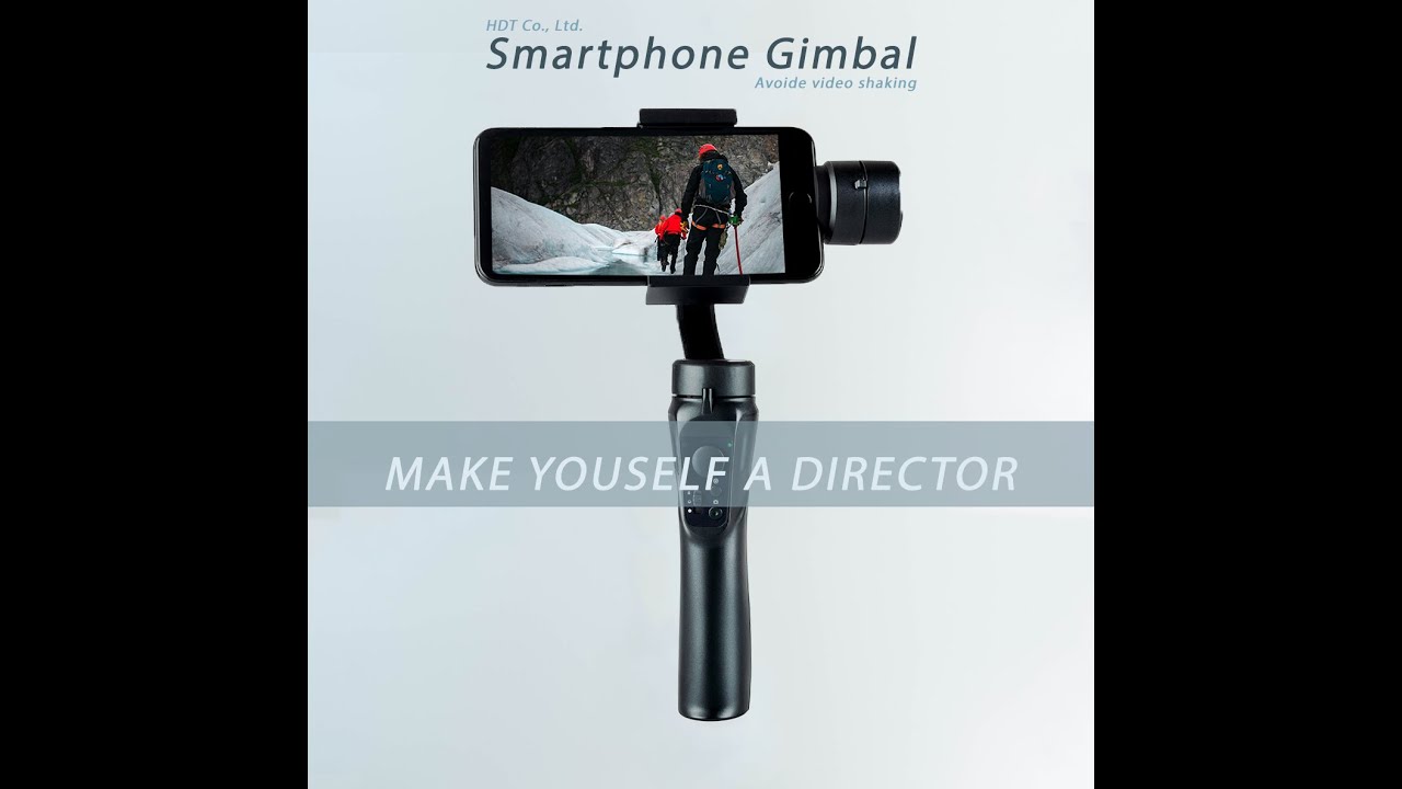 H4 Smartphone Stabilizer Gimbal for Vlog or Mobile Phone Broadcast 