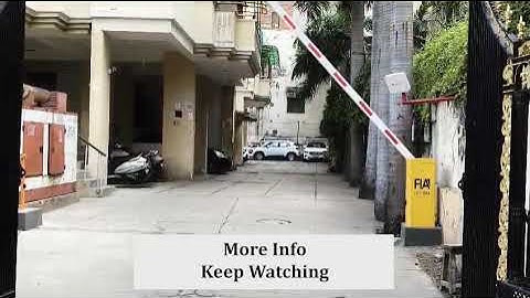 Automatic Boom Barrier | Smart Vehicle Access Control by First Idea Automation (FIA)