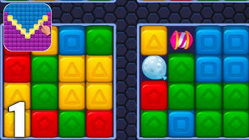 Cube Link - Gameplay Walkthrough Part 1 Levels 1-10 (Android & iOS)