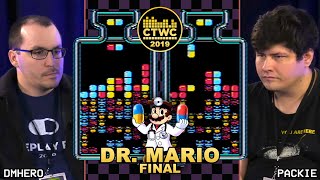 2019 Dr. Mario Championship - FINAL - Tetris Masters take on the Virus!