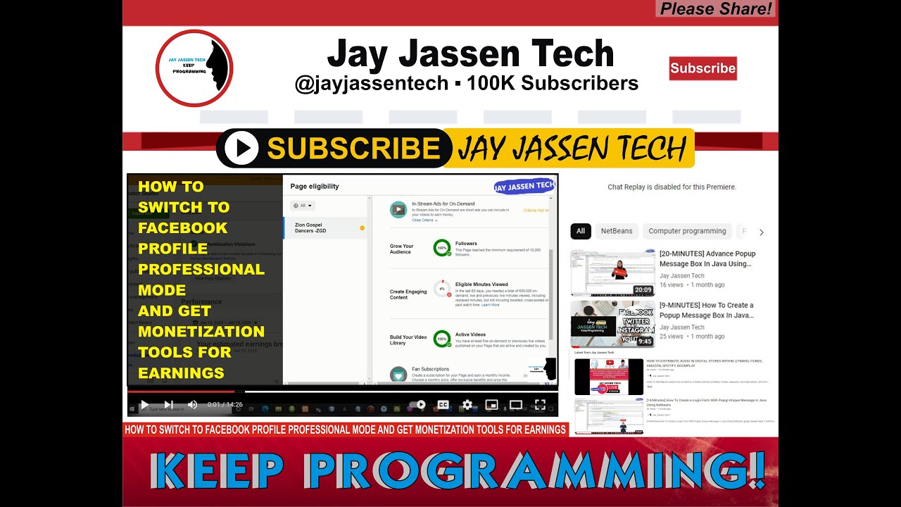 HOW TO TURN ON FACEBOOK PROFILE PROFESSIONAL MODE, RUN ADS & GET MONETIZATION TOOLS FOR EARNINGS