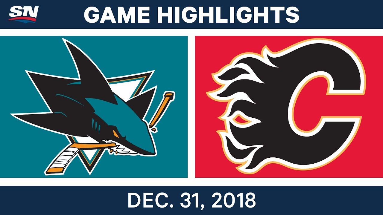 NHL Highlights | Sharks vs. Flames 