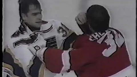 Kelly Chase vs Jim Cummins Round 1 ; Curtis Joseph...