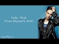 Conor Maynard - Work (Lyrics