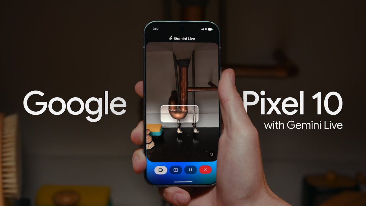 Google Pixel 10 con Gemini Live con Cámara