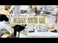 WHOLE HOUSE CLEAN WITH ME | DECLUTTER + ORGANIZE WITH ME |  EXTREME CLEANING MOTIVATION