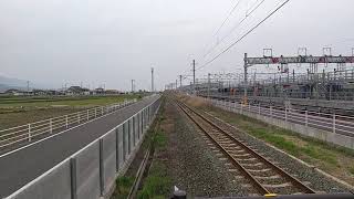 JR四国 南伊予駅 松山行き2000系特急宇和海18号 通過