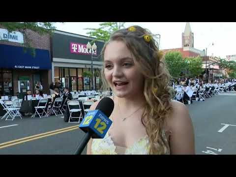 Class of 2021 takes over Patchogue Village for unique prom night to remember