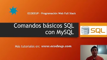 Comandos básicos SQL con MySQL