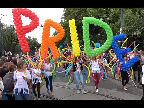 Regenbogenparade Wien 2017 | Vienna Pride 2017 #2 - YouTube