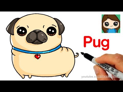 How To Draw A Pug Easy Youtube - derpy pug roblox