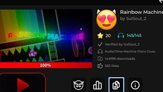 Rainbow Machine 100% | Roblox Beat Bounce