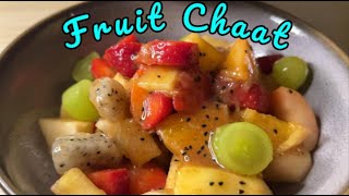 Fruit Chaat | Indian Fruit Salad | Indian Food | Easy Recipe | Berlin | Cooking Vlog |