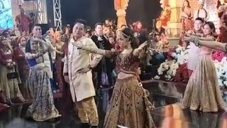 Spesial Bollywood night party Putri Isnari dan Abdul Azis