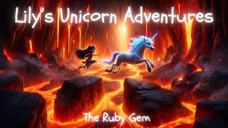 Bedtime Audio Stories | Lily's Unicorn Adventure And The Ruby Gem | Best Sleep Stories For Kids