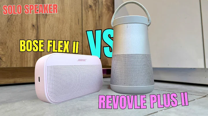 SO SÁNH LOA Bose Soundlink Flex II vs Revolve Plus II